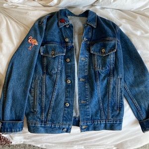 Dark denim jacket